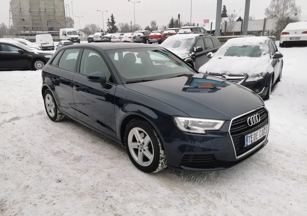 Audi A3 cena 69897 przebieg: 115000, rok produkcji 2017 z Zawidów małe 497